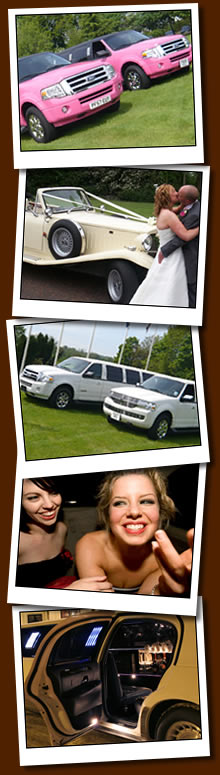 Cars for hen nights, proms and birthdays